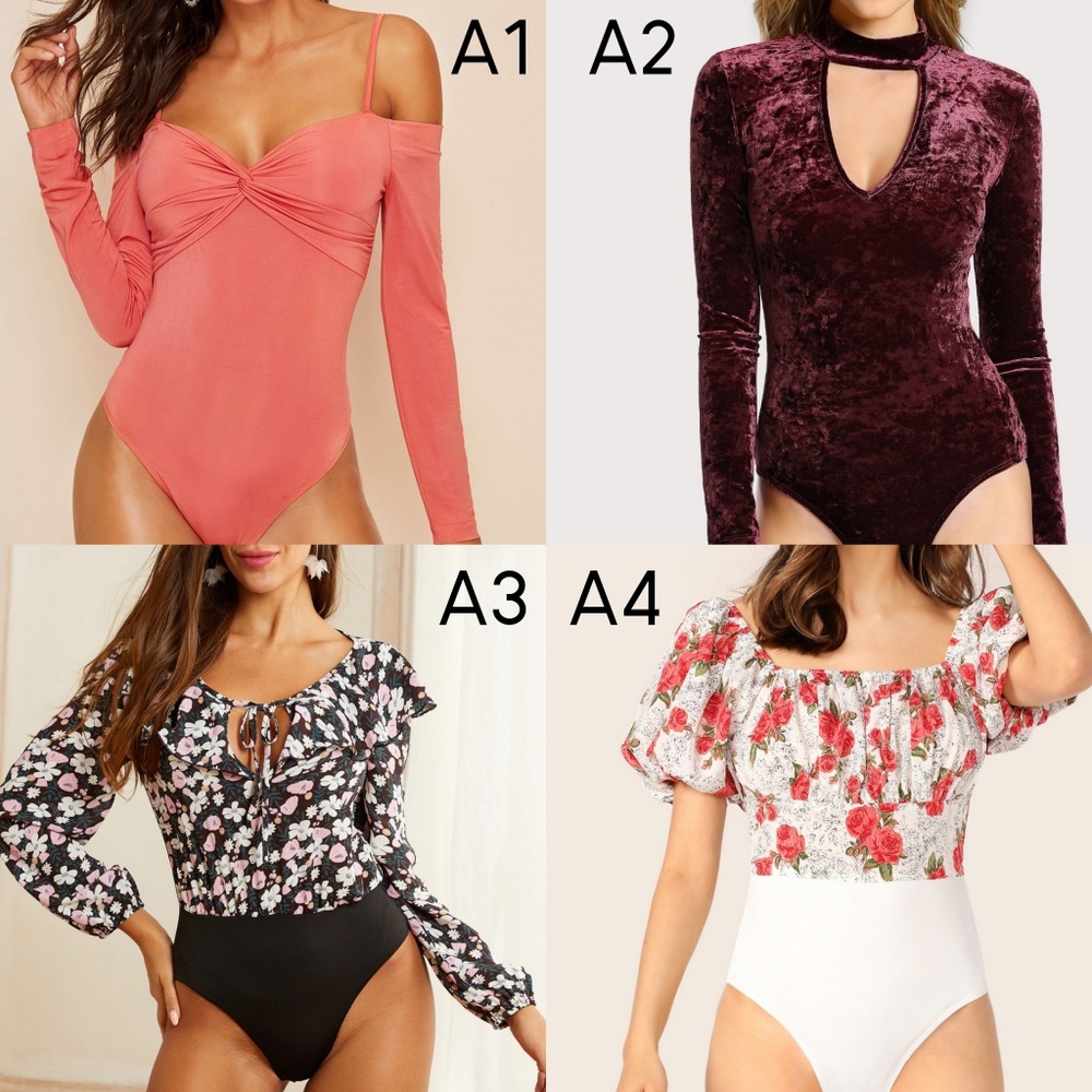 1/5 COLOR BODYSUIT LOOKBOOK